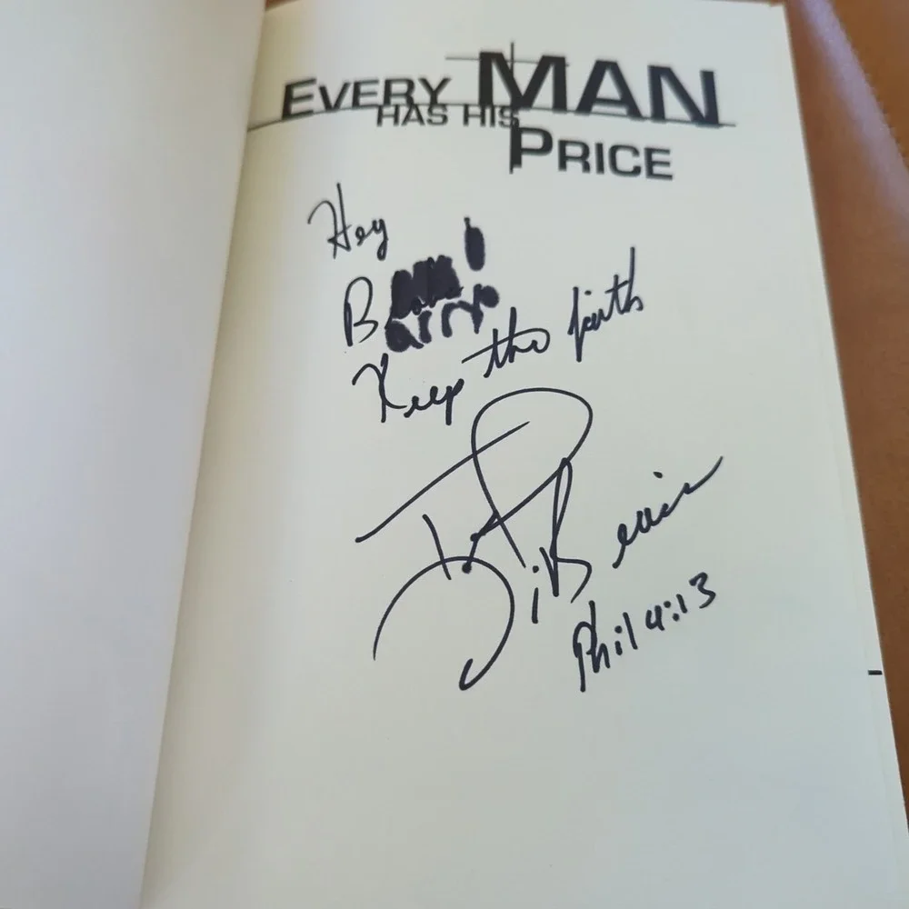 Ted DiBiase Every Man Has A Price‎ Autographed Pro Wrestling Book WWE